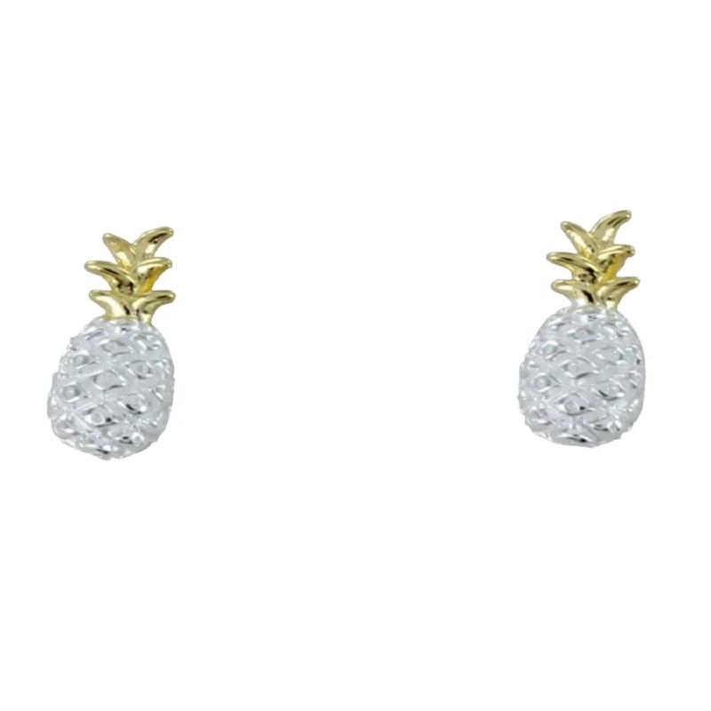 Stud Earrings for Festival Style -Pineapple Stud Earrings