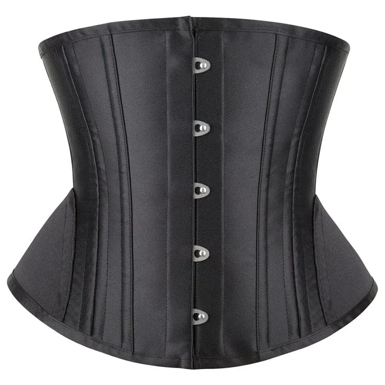 V-Neck T-Shirts for Flattering Look -Women's Gothic Non-slip Faux Leather Overbust Corset