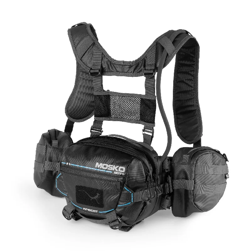 Tactical backpack with MOLLE webbing attachments -Apecat 9L Harness