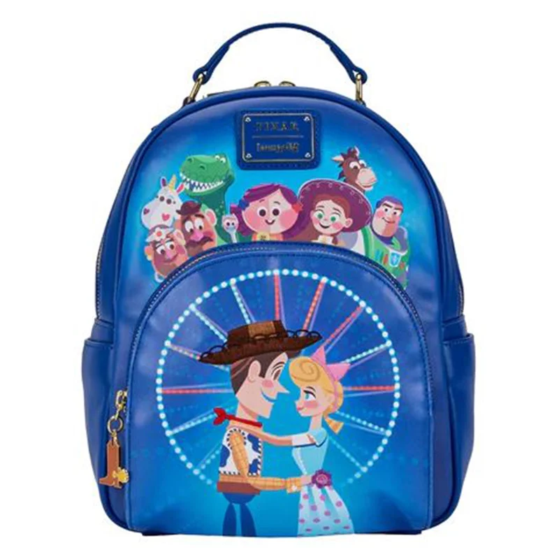 Heavy-duty backpack for construction worker essentials -Loungefly Pixar Moment Toy Story Woody Bo Peep Mini Backpack