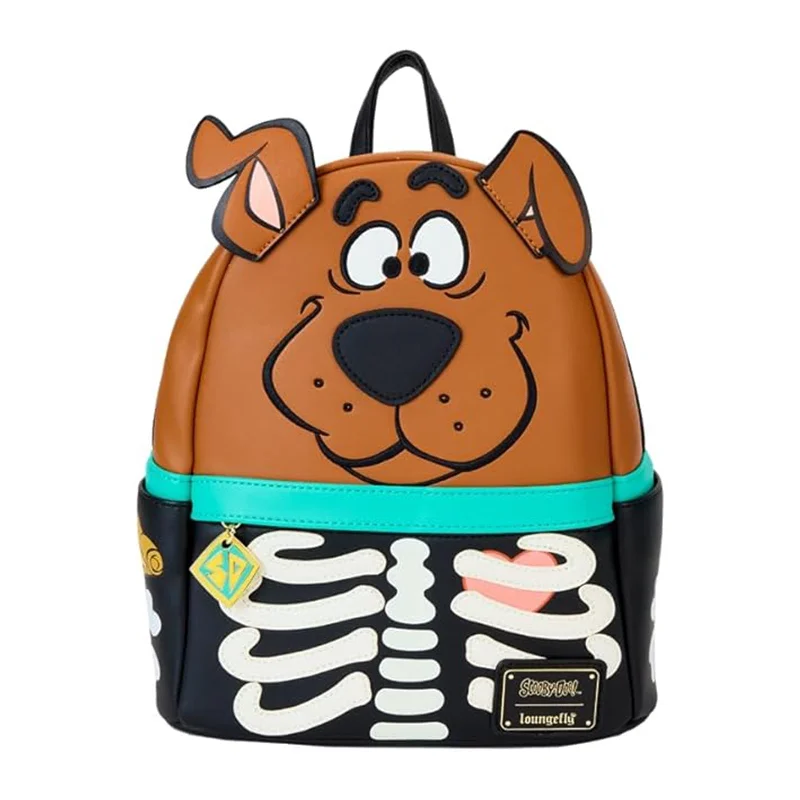 Eco-conscious backpack with sustainable fabric choices -Loungefly Scooby Doo Skeleton Scooby Cosplay Mini Backpack