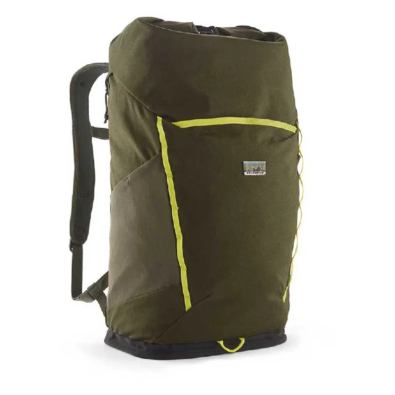 Reinforced bottom backpack for heavy load durability -Fieldsmith Roll Top Pack