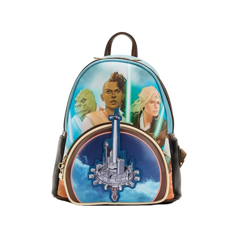 Professional backpack for corporate office essentials -Loungefly Star Wars The High Republic Comic Cover Mini Backpack