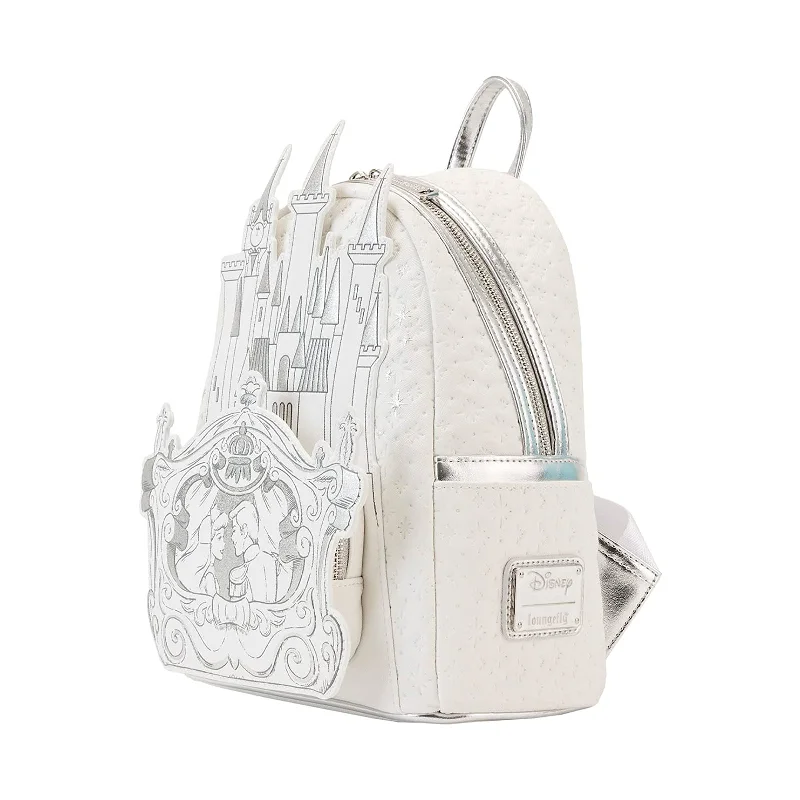 Insulated cooler backpack for picnic food storage -Loungefly Disney Cinderella Happily Ever After Mini Backpack