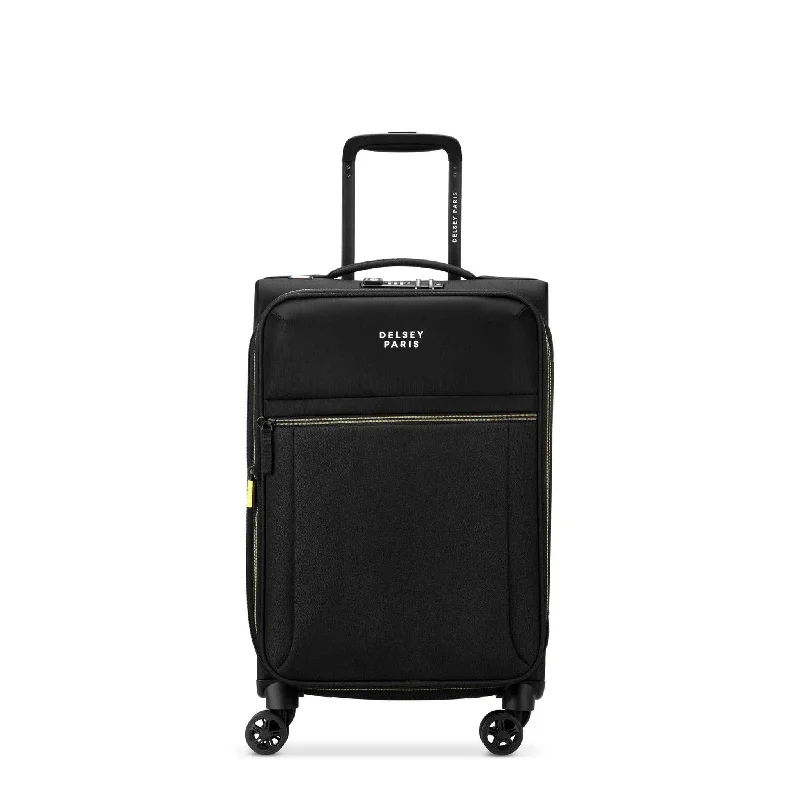 Reinforced bottom backpack for heavy load durability -Delsey Brochant 3 20" Expandable Spinner Carry-On