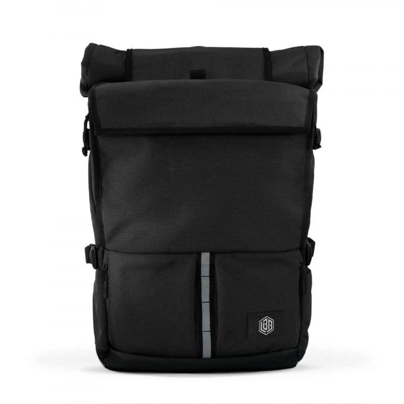 Eco-friendly backpack made from recycled materials -Life Behind Bars The Peloton 30-42L Rolltop Backpack