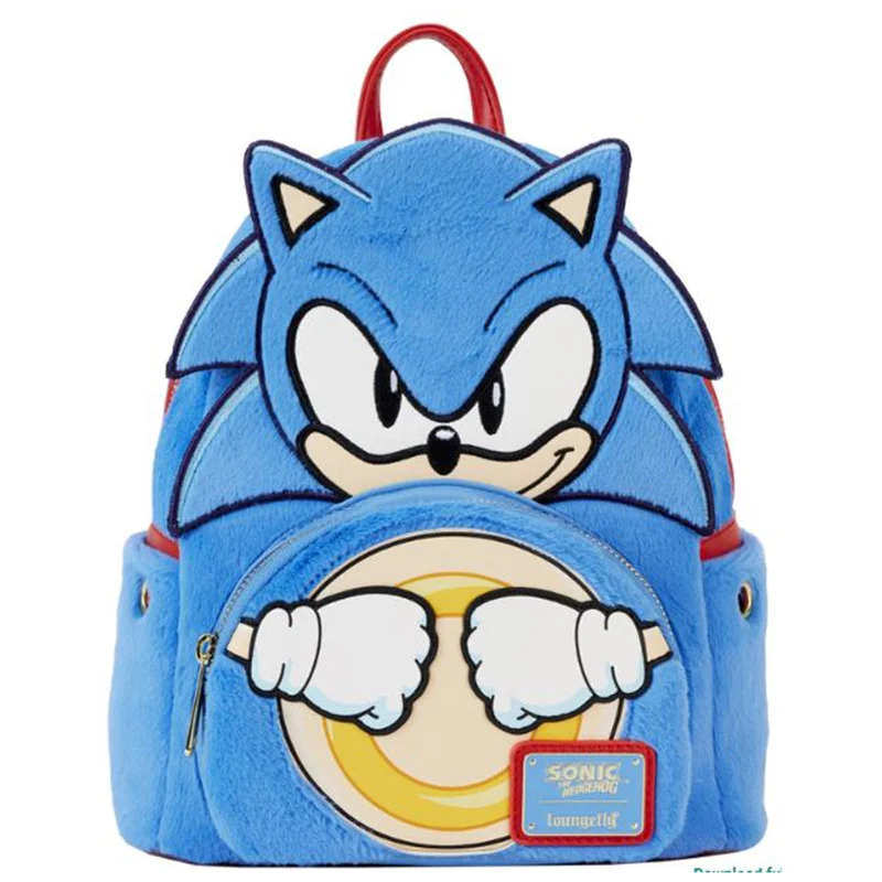 Affordable student backpack for heavy school books -Loungefly Sonic The Hedgehog Mini Backpack