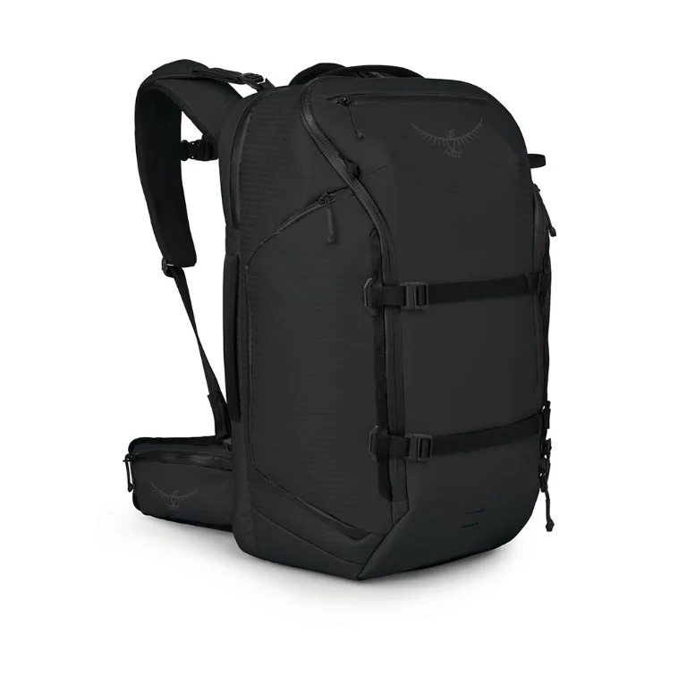 Modern backpack with RFID-blocking card protection -Osprey Archeon 40 Travel Pack