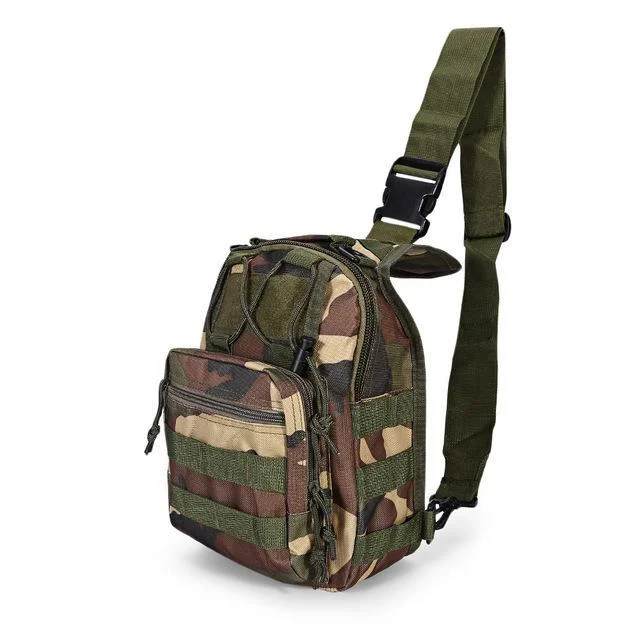 Affordable student backpack for heavy school books -Light Military Sling Backpack