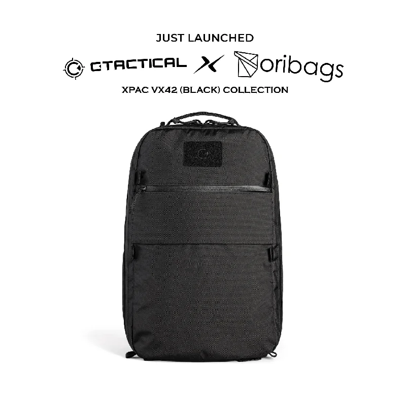 Sleek nylon backpack for lightweight travel ease -Ctactical X Oribags CT21 V3.0 The Silencer - XPAC VX42