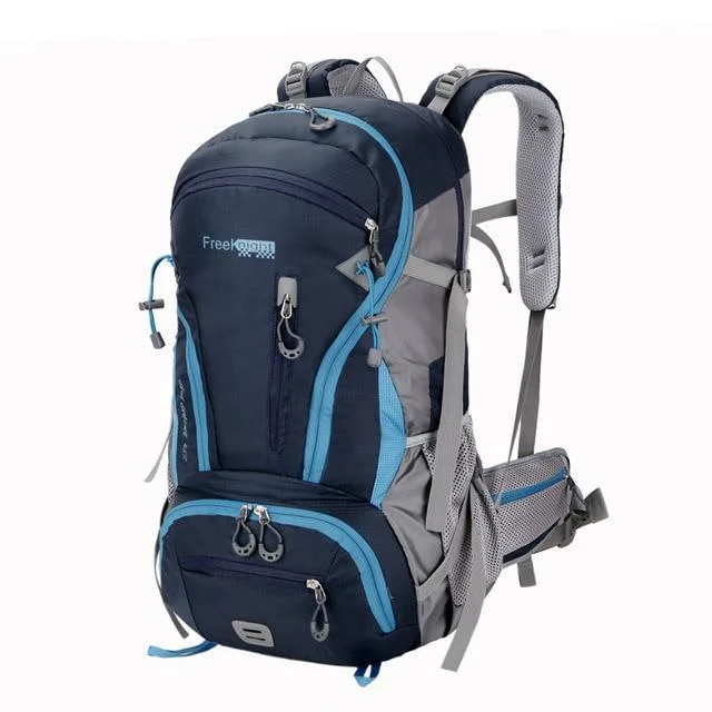 Sleek business backpack with hidden laptop pocket -Free Knight 45L Climbing Hiking Backpack