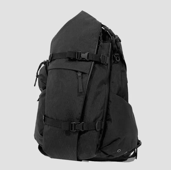 Sleek nylon backpack for lightweight travel ease -Code of Bell X-Type - Backpack - Pitch Black