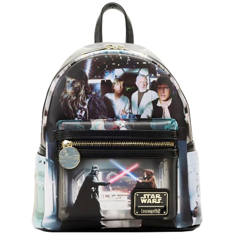 Premium backpack with lifetime warranty guarantee -Loungefly Star Wars A New Hope Final Frames Mini Backpack