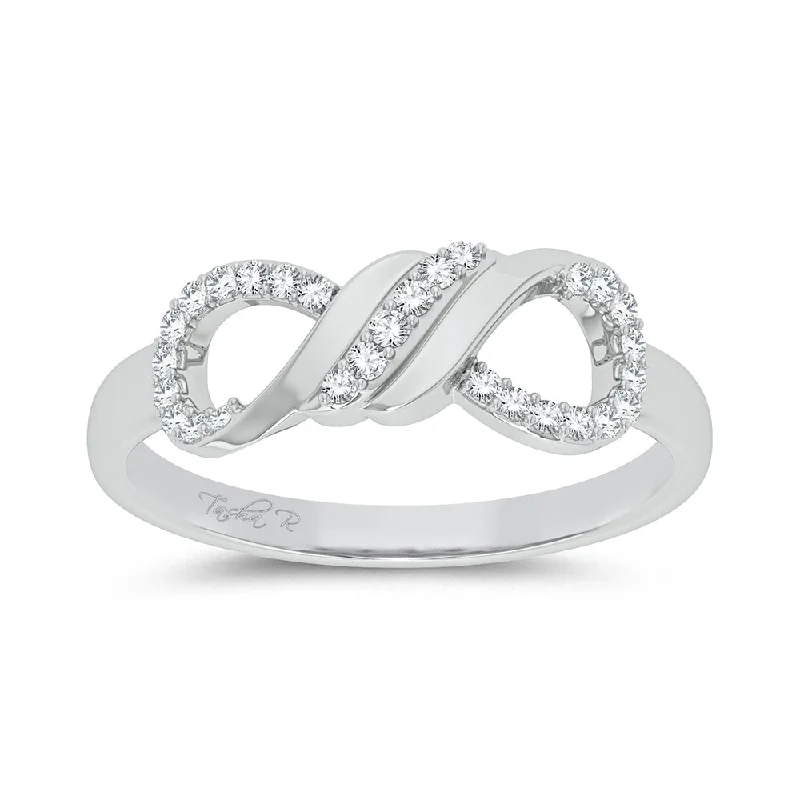 Best hoop earrings with matching bracelets for a coordinated jewelry set-10K 0.13ct Diamond Ring