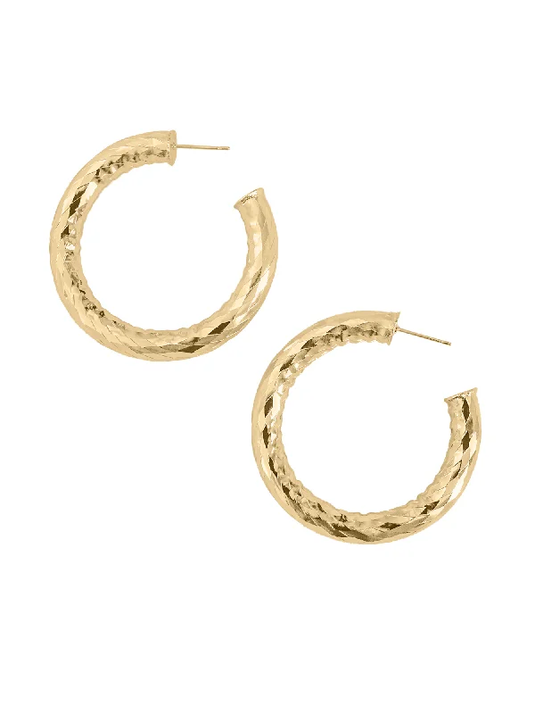 Best hoop earrings with blackened metal for an edgy and bold appearance-Jasmine