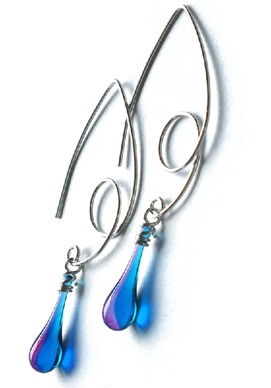 Hoop earrings with pearl accents for a chic and classic style-Loop-de-Loop Earrings