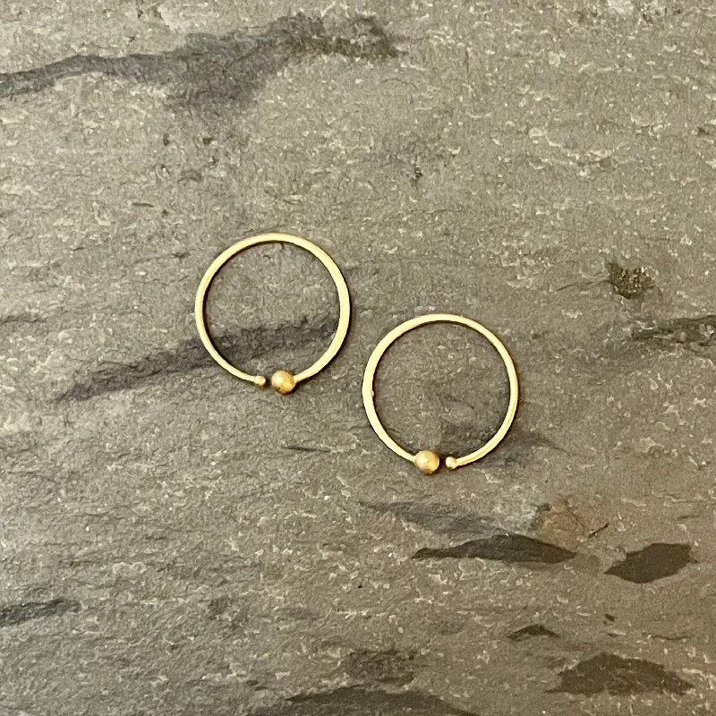 Best hoop earrings with intricate beaded details for a textured, stylish appearance-Small Loop Hoop Earrings