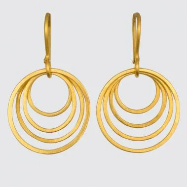 Classic hoop earrings with a thin profile for a sleek and subtle style-Small Whisper Hoop Earrings