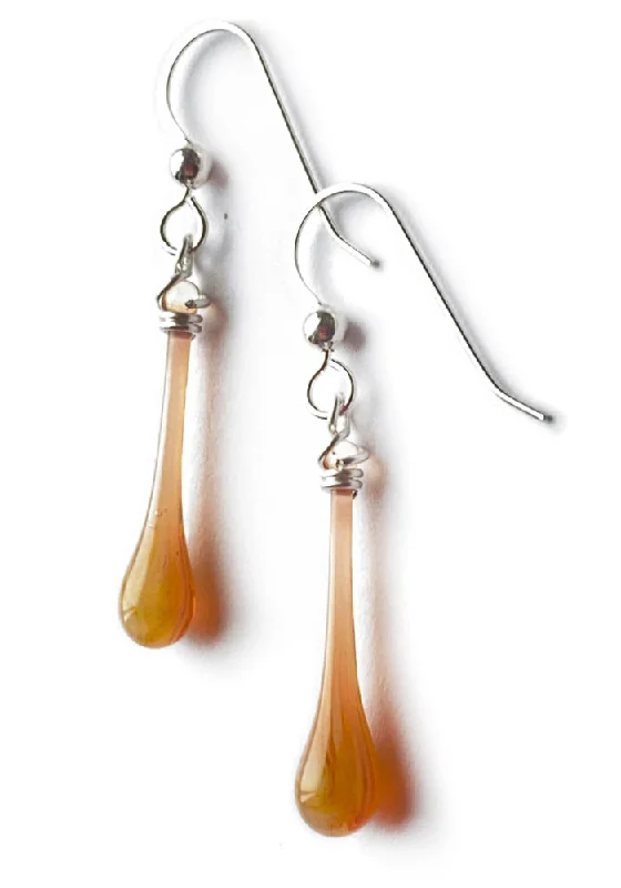 Hoop earrings with satin finishes for a smooth and elegant appearance-Sorbet Swirl Solaris Earrings