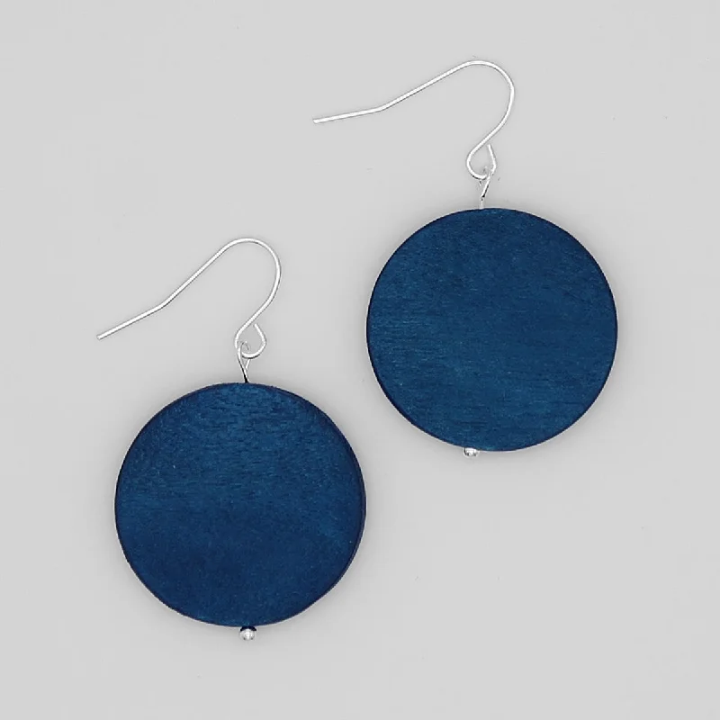 Best hoop earrings with marbled designs for a trendy and artistic effect-Blue Dot Rosie Earrings