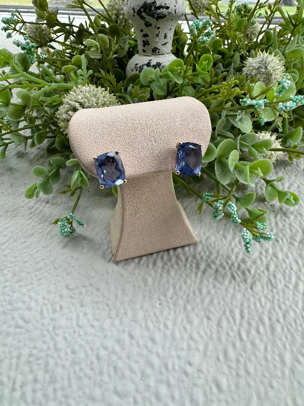 Animal Print Stud Earrings for Fun -Color Changing Fluorite Stud Earrings