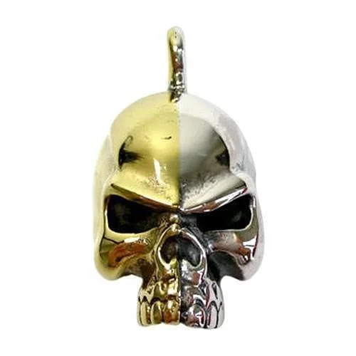 Necklaces and pendants with star-shaped designs for a whimsical, celestial touch-14K Gold Skull Pendant