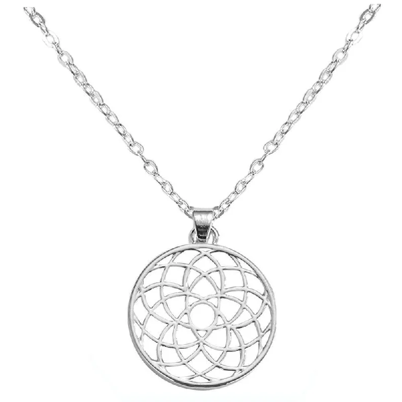 Elegant necklaces and pendants with infinity symbols for timeless designs-Chakra Energy Pendant Necklace