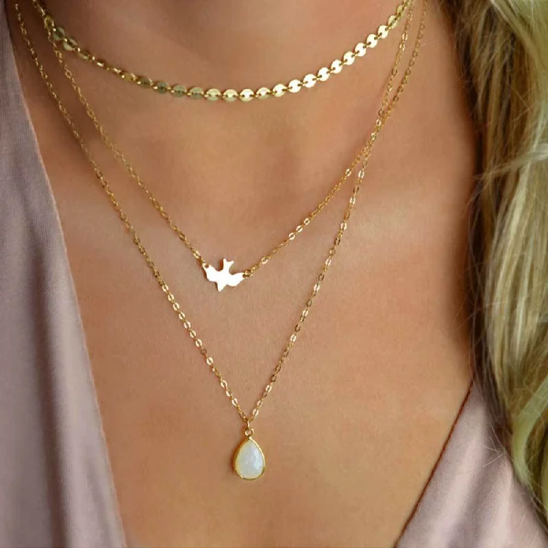 Best necklaces and pendants with sterling silver for an affordable yet stylish choice-Love Of A Goddess Opalite Necklace