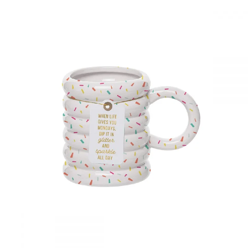 Best necklaces and pendants with rose gold for a warm and romantic appeal-Totalee Gift Confetti Mug